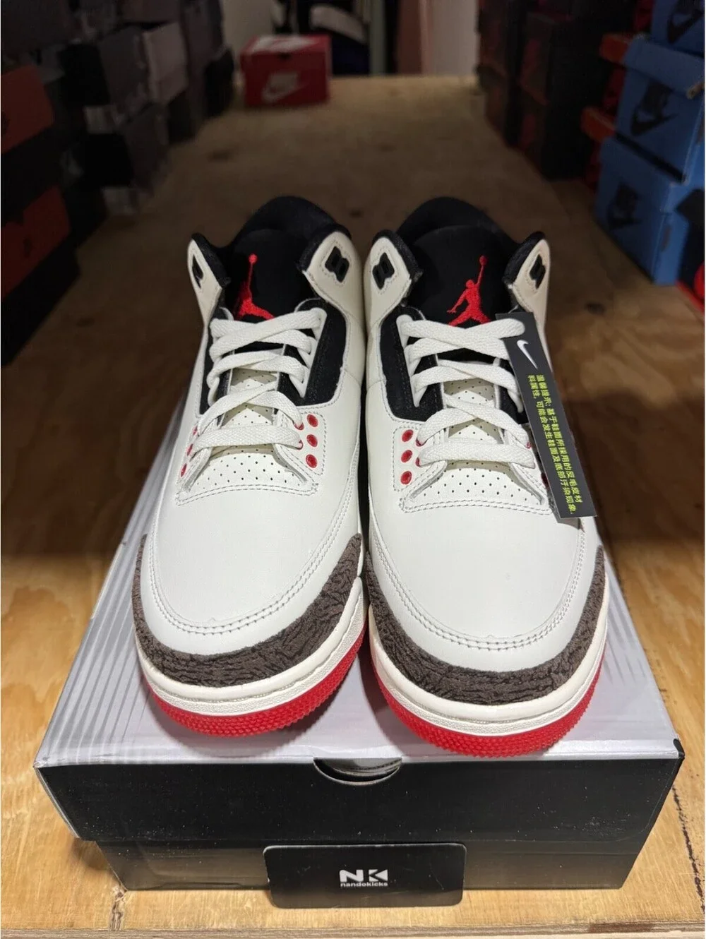Air Jordan 3 Retro 'World’s Best Dad' IF4396-103 NEW MENS SIZE 9.5